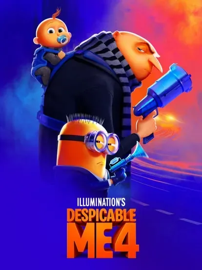 Despicable Me 4 movie poster