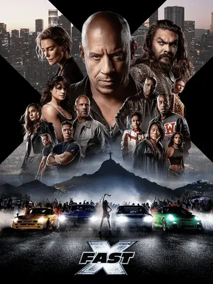 Fast X movie poster
