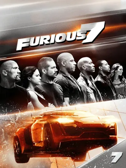 Furious 7 movie poster