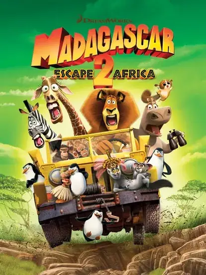 Madagascar: Escape 2 Africa movie poster